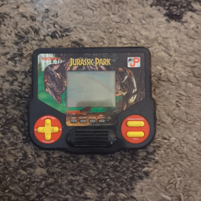 Vintage 1993 Tiger Electronics Jurassic Park Handheld Game
