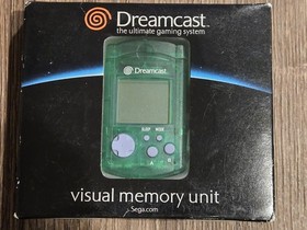 Sega Dreamcast VMU Visual Memory Unit NEW Smoke Green OEM Model HKT-7000 NIB