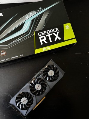 Gigabyte GeForce RTX 3070 Eagle OC 8GB   Top Zustand