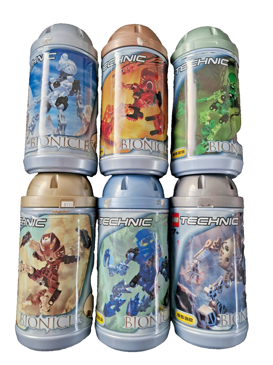 立体・オブジェ ikkaku mosaic KI-no the 508 Koti Blue Your Choice Toa Mata LEGO Bionicle 100% complete with Canister and