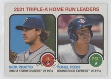 2022 Heritage Minor League Edition Flip Stock 21/25 Nick Pratto Yohel Pozo 4z8