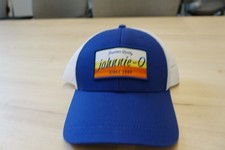 35 NWT Johnnie-O Sunrise Trucker Adjustable Hat in Blue