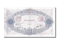 [#152620] Banknote, France, 500 Francs, 500 F 1888-1940   Bleu et Rose  , 1939