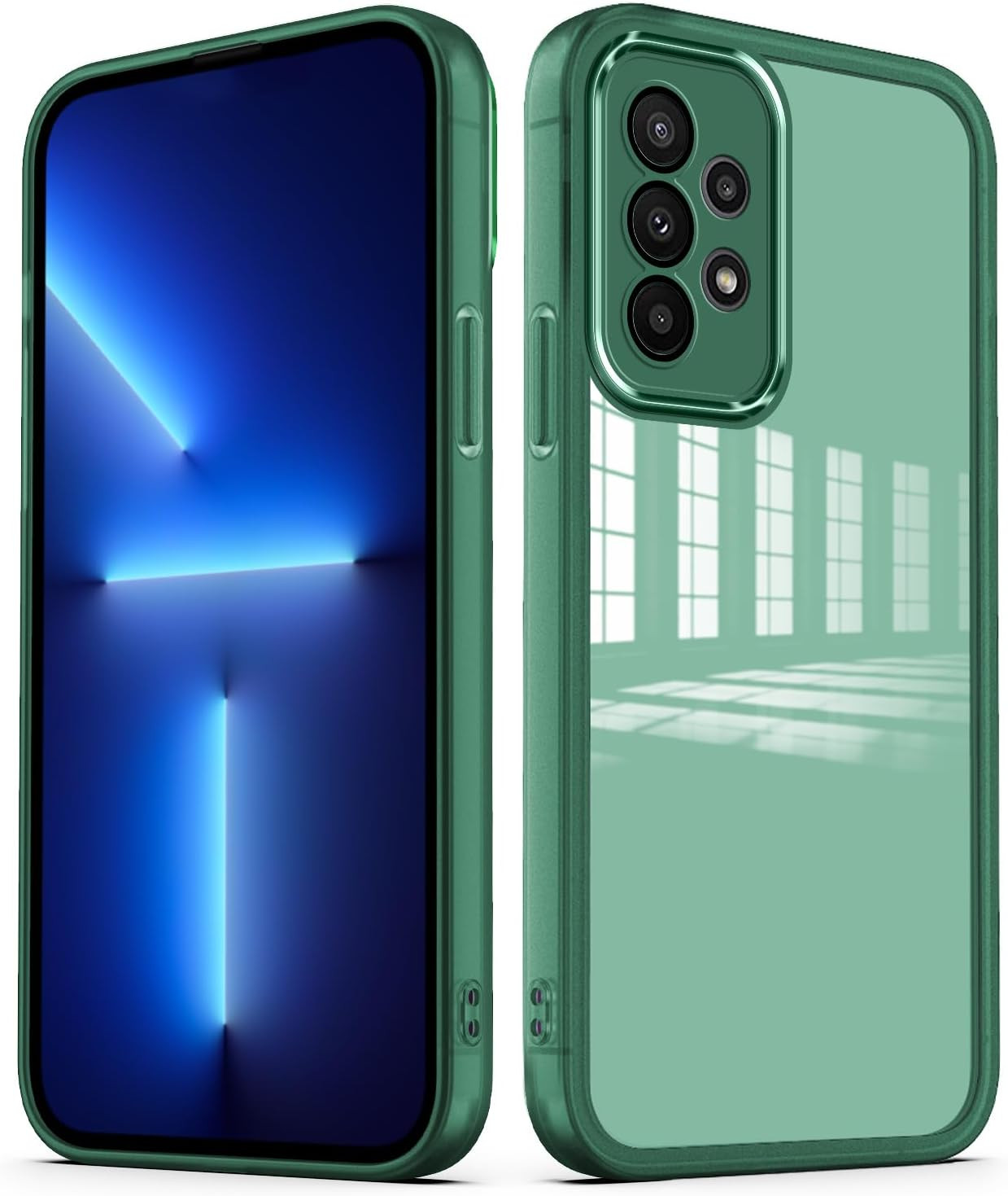 YUXING Cover per Samsung Galaxy A23 4G / 5G Custodia Trasparente Con Pellicola P