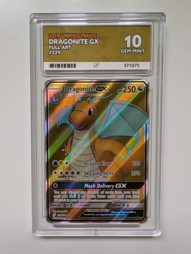 Dragonite-GX graded ACE 10 for sale on eBay
