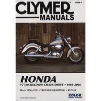 Honda VT750 Shadow Chain Drive (1998-2006) Repair Manual Clymer