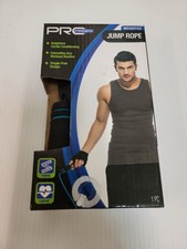Pro Strength Weighted Jump Rope Tangle-Free Cardio Workout - Blue