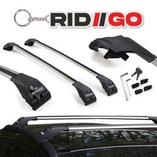 RIDIGO AERO Alu Dachträger für BMW X5 E70 2008-2013 silber auch Individual