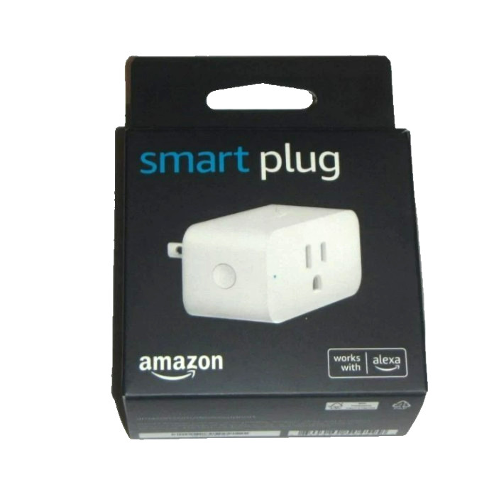 NEW Amazon Smart Plug White Works With Alexa 3-PRONG single socket