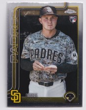 2025 TOPPS CHROME UPDATE WILL WAGNER RC SAN DIEGO PADRES #USC111