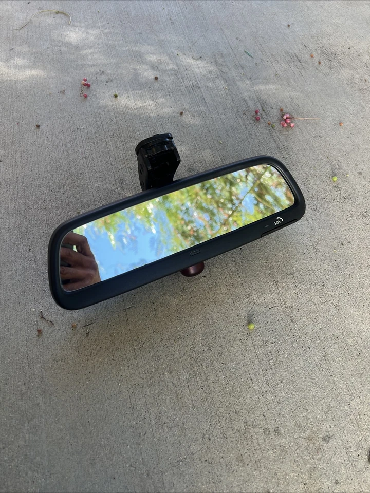 2000-2006 BMW E46 323Ci 325Ci 325Xi 330Ci 330Xi M3 REAR VIEW MIRROR SOS DIMMING - Image 2 of 4