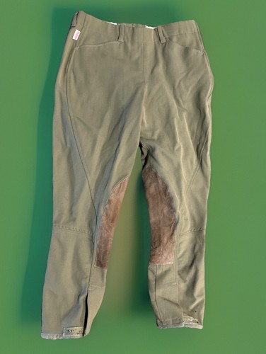 The Tailored Sportsman Pants Youth 14 Tan English Riding Habits Breeches Girls