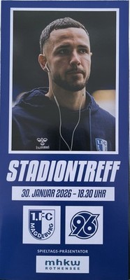 PG 1.FC Magdeburg - Hannover 96 30.01.2026