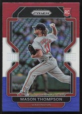 2022 Panini Prizm - Mason Thompson #28 Red White & Blue Prizm (RC)