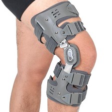 Unloader Knee Brace for Osteoarthritis OA Pain, Adjustable Hinge Brace with...