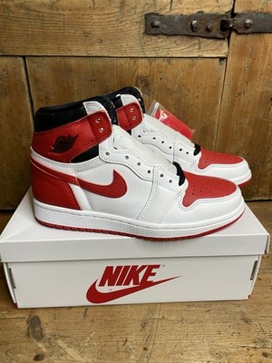 Jordan 1 High Chicago Reverse 38,5 US6 Neu Mit Box Rot Weiß Heritage DS Nike