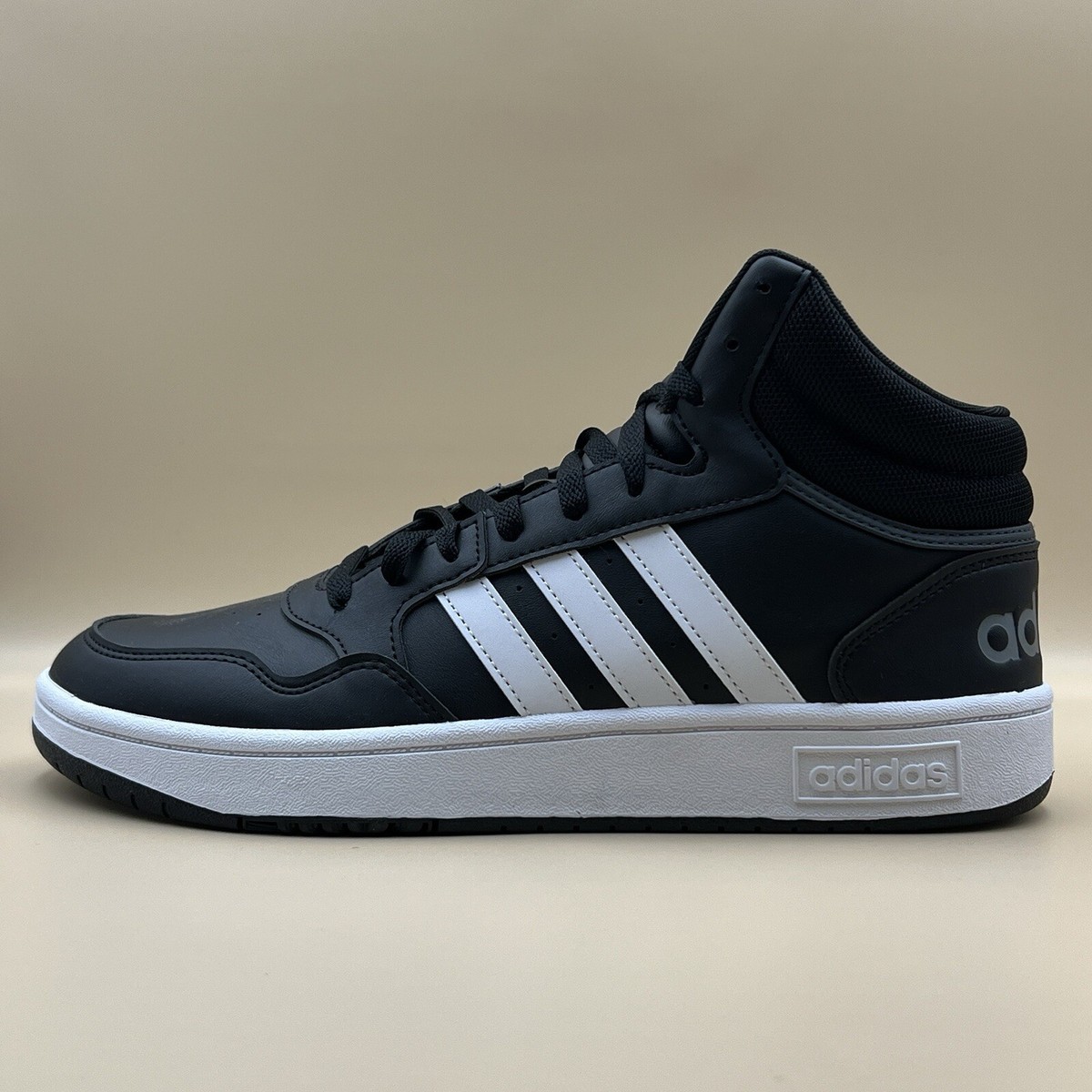 Adidas Hoops Mid Men's Sneakers Basketball Shoes Size 10 Black