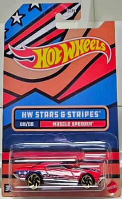 Hot Wheels 2022- Stars & Stripes 08/08 - Muscle Speeder