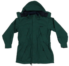 Eddie Bauer EBTEK Goretex Waterproof Rain Wind Hooded Full Zip Coat Jacket S