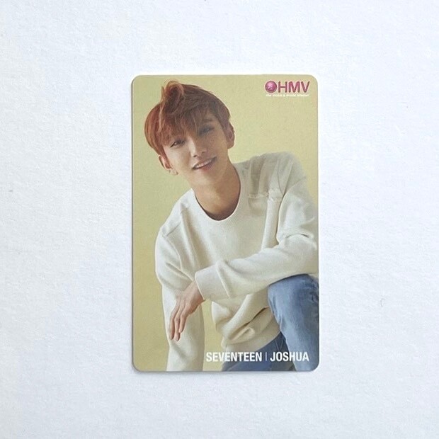 SEVENTEEN トレカ　JOSHUA SEVENTEEN 2nd album TEEN AGE Joshua photo card set of 5