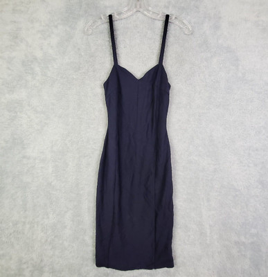 Robe Bodycon TORN By Ronny Kobo - Sans Manches, En Maille Stretch - Taille XS - Noir - Occasion Très Bon état