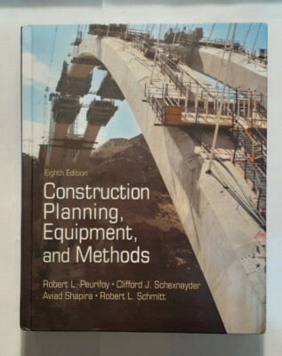 Construction Planning, Equipment, and Methods Eighth Edition 8th Hardcover