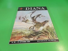 Diana rivista del cacciatore n° 20 del 31 Ottobre 1968 Editoriale Olimpia