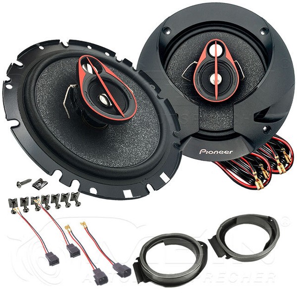 Pioneer Lautsprecher FüR Opel Meriva B Ab 2010 Front Heck 3-Wege 250W 165 #Bret-image