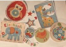 Baby Animal Patches- Iron On Fabric Appliques - Baby Showers