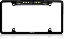 US License Plate Metal Frame Rear View Backup Camera CMOS HD LED Night Vision