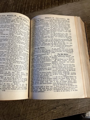 Dr. Martin Luthers Deutsche Bibel Die Bibel Heilige Schrift 1891 beschriftet 1905 - Bild 12 von 14