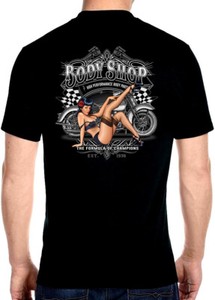 biker chick t shirt