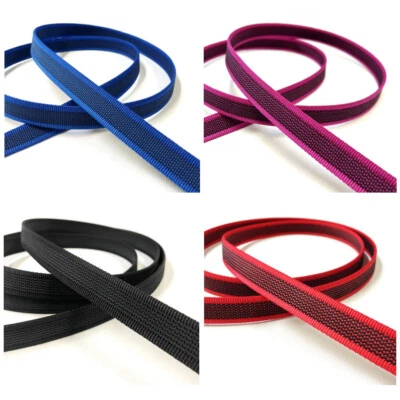 CHURCH PRODUCTS UK Polypropylen Gurtband mit Gummigriff Tracer für Rutschfestigkeit 20 mm breit