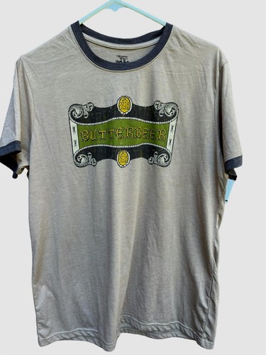 Wizarding World Harry Potter Universal Studios Butterbeer Shirt Mens Large NEW