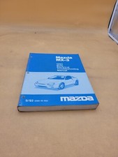 1994 Mazda Mx-3 Body Electrical Troubleshooting Guide Manual Book 1390-10-93j 1994 Mazda Mx-3 Body Electrical Troubleshooting Guide Manual Book 1390-10-93j