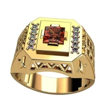 5 pcs Men's Ring Wax pattern for Lost Wax Casting Jewelry/injection wax_30086