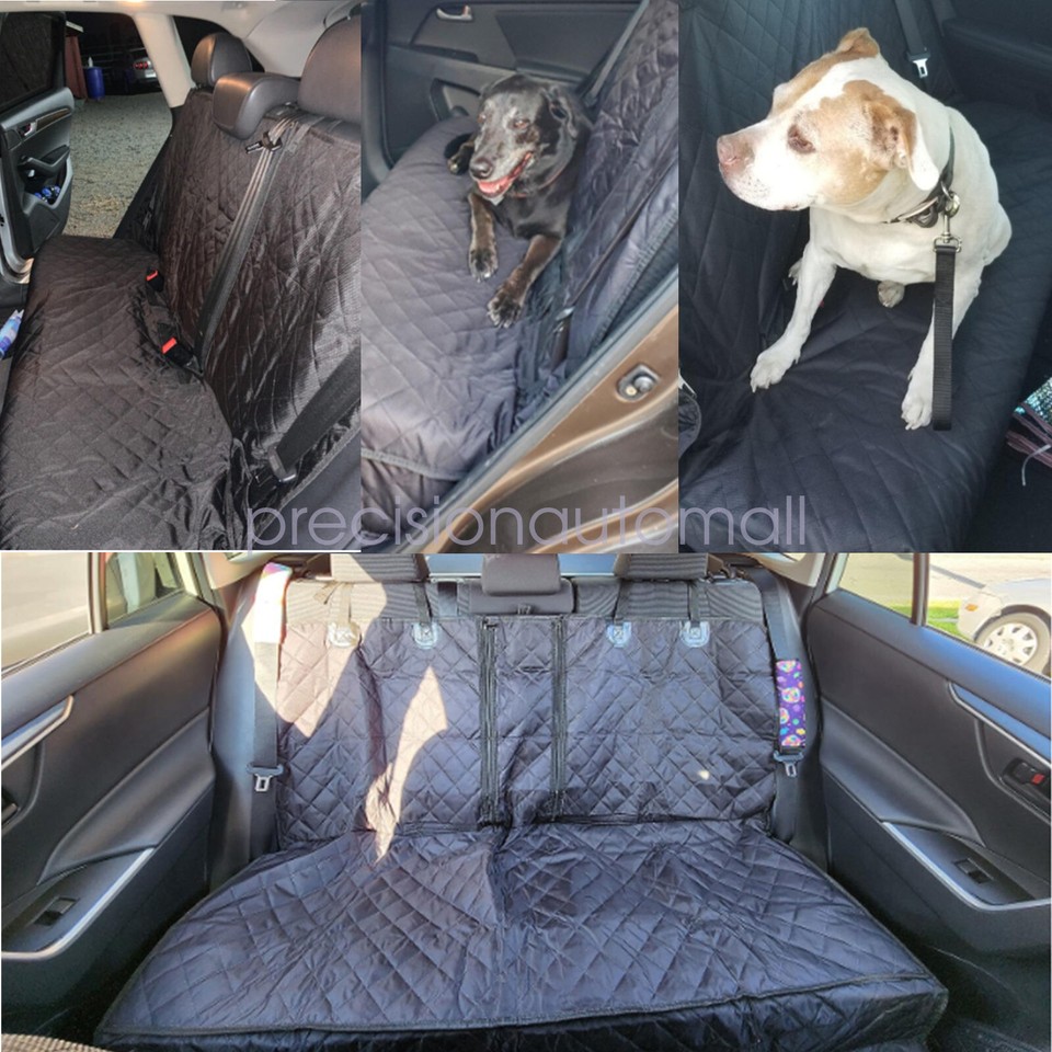 Universal Waterproof Pet Seat Cover - Full Rear Bench Protector For Cars & Trucks