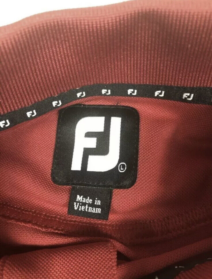 Men's Footjoy FJ Short Sleeve Golf Polo Shirt Siz… - image 6