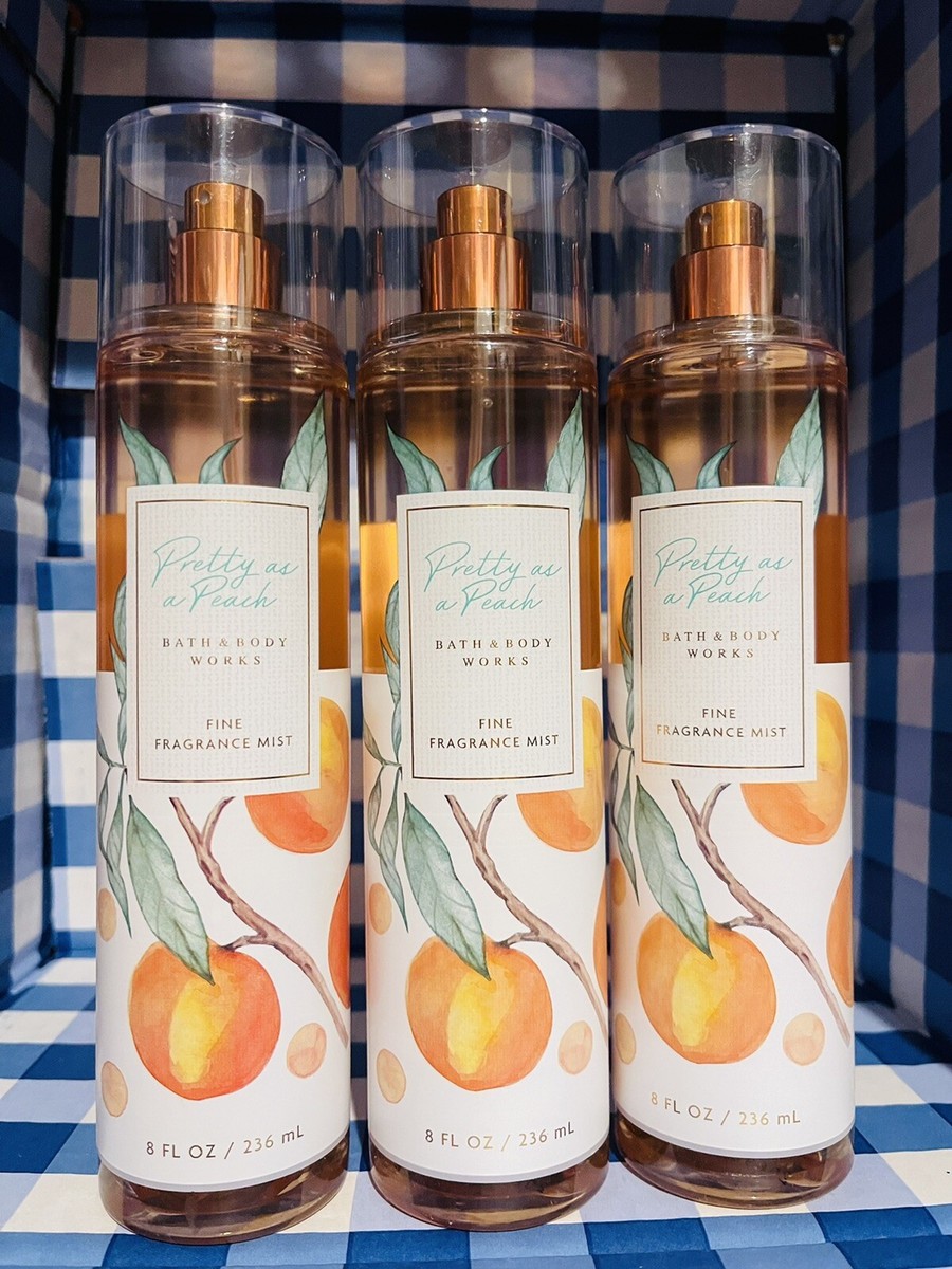 Bath & Body Works Pretty As A Peach Duftnebel – 236 Ml, Fruchtig-frischer Pfirsichduft