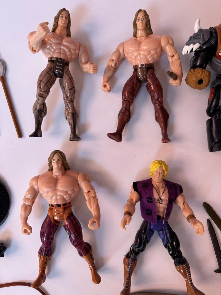 1995-96 ЛОТ ТОВАРОВ 9 Экшн-фигурок Геркулеса Disney Weapons Смешанные Аксессуары Игрушки 90-х - Изображение 3 из 4