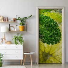 Door Wallpaper Self Adhesive Door Poster Door Sticker Citrus Fresh Lemon