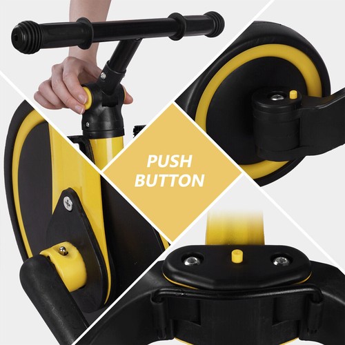 3in1 Toddler Kid Ride on Toys Baby Balance Bike Kids Scooter Tricycle 1.5-4Years - Picture 10 of 19