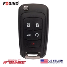  PEPS Flip Remote Key for GM OHT05918179 13500319 (Aftermarket)