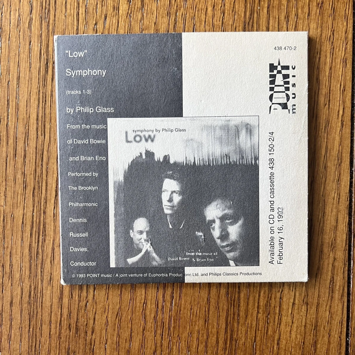 David Bowie Philip Glass Brian Eno -