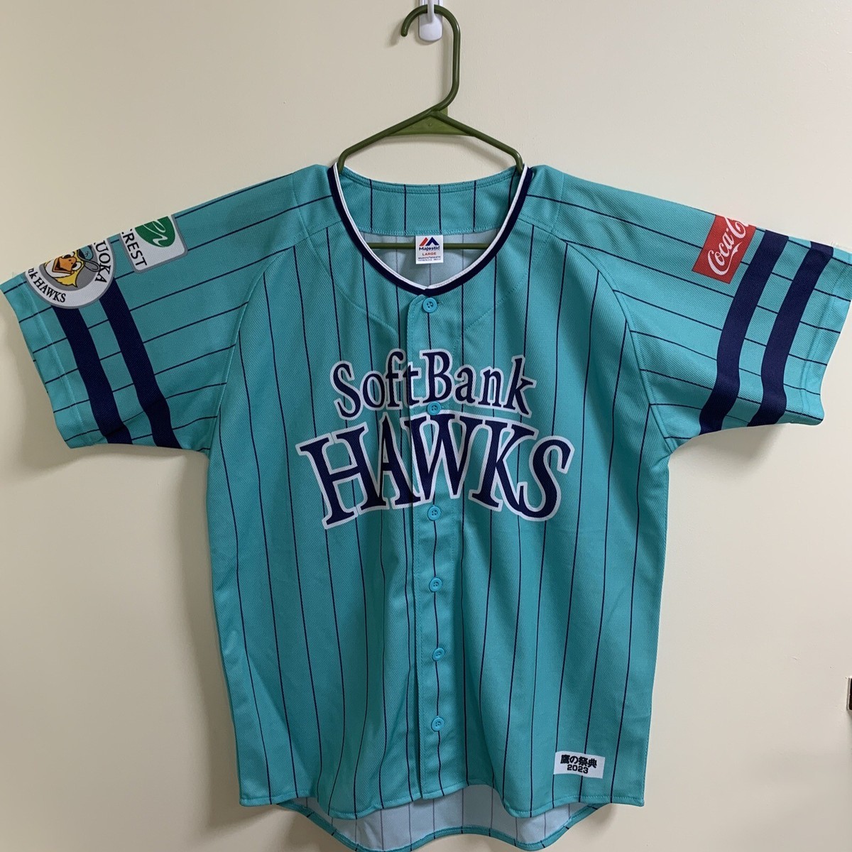 Limited NPB Majestic Japan Fukuoka Softbank Hawks Baseball
