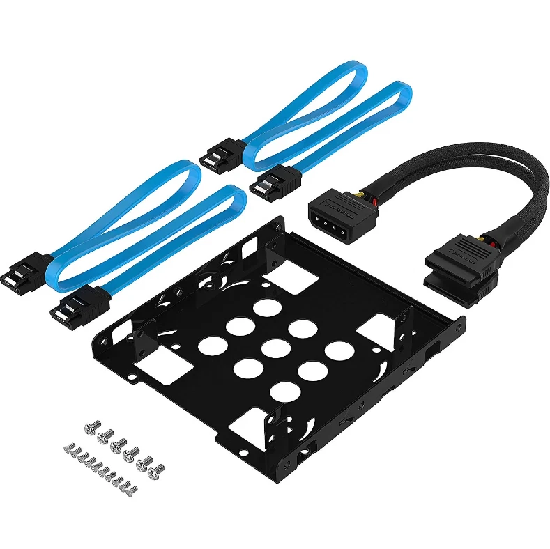3.5-inch HDD to 2.5-inch SSD Internal Hard Drive Mounting Kit - Image 3 of 4