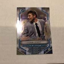 Joe Mack #BDN-3 marlins  RC 2021 Bowman Chrome Draft Night  - #1 Pick