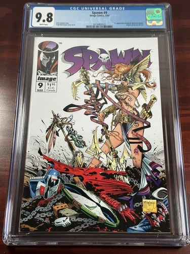 Spawn #9 1st App Medieval Spawn + Angela - McFarlane CGC 9.8 🔑🔥 NEWLY GRADED!