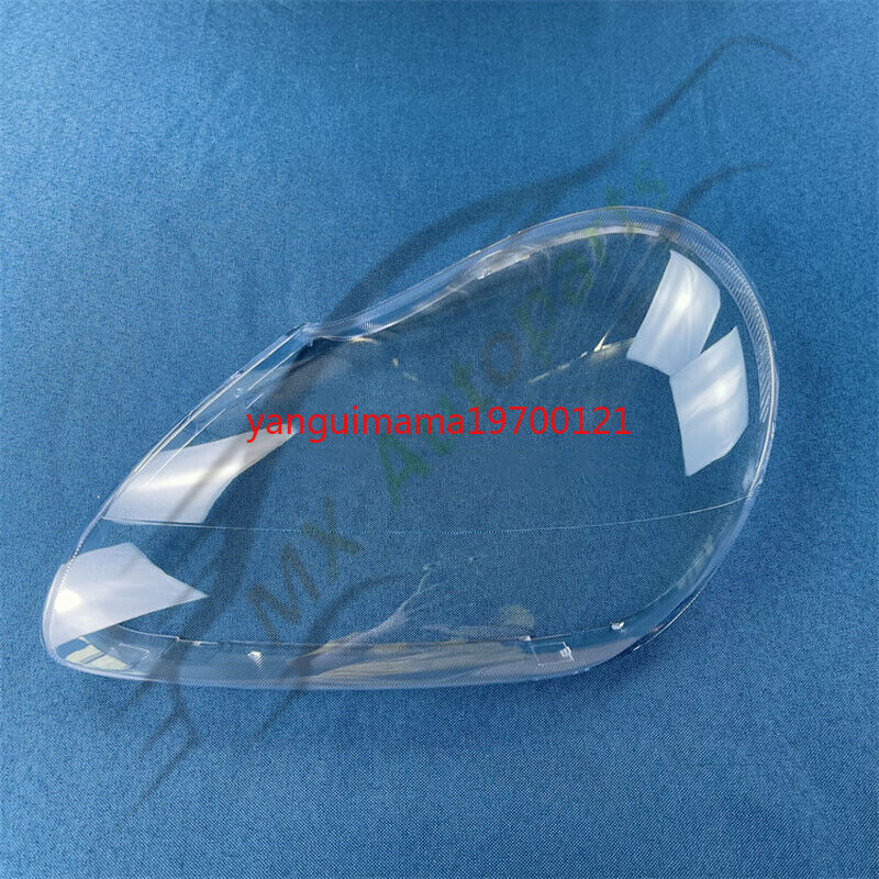 Left Side Headlight Cover Lens – Clear PC With Glue – Fits Porsche Cayenne 2003-2006