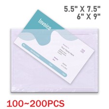 Packing List Envelopes Invoice Enclosed Slip Pouch Self Adhesive Shipping Label